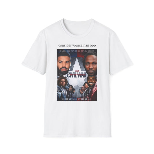 Rappers Civil War Shirt
