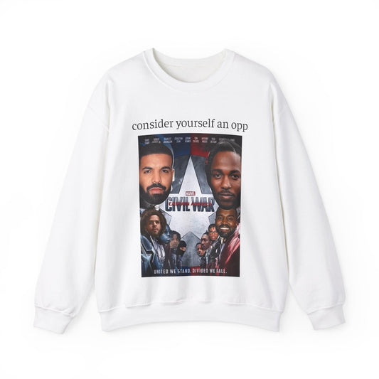Rappers Civil War Sweater
