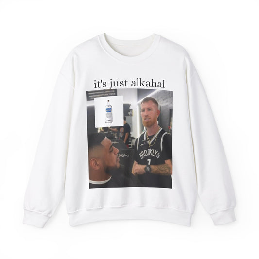 Its just alkahal sweater