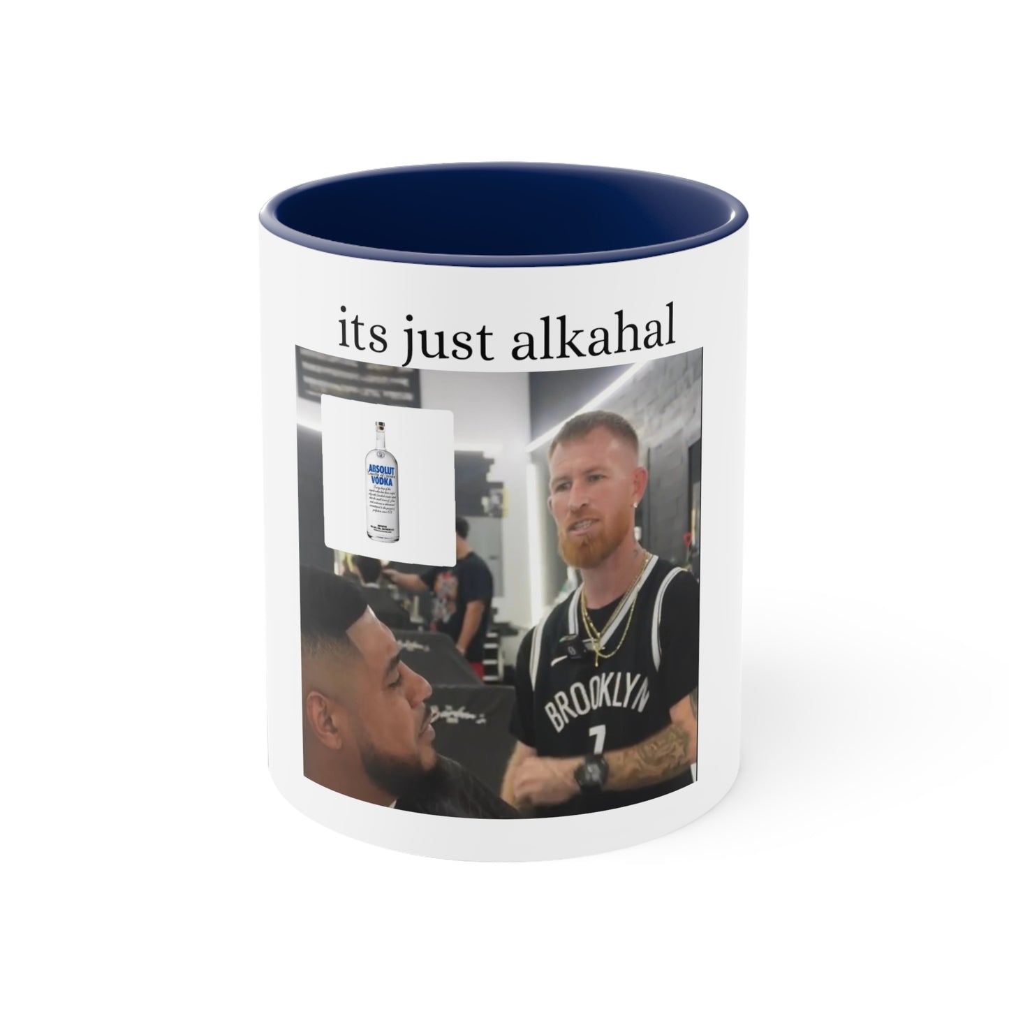 Its just alkahal mug