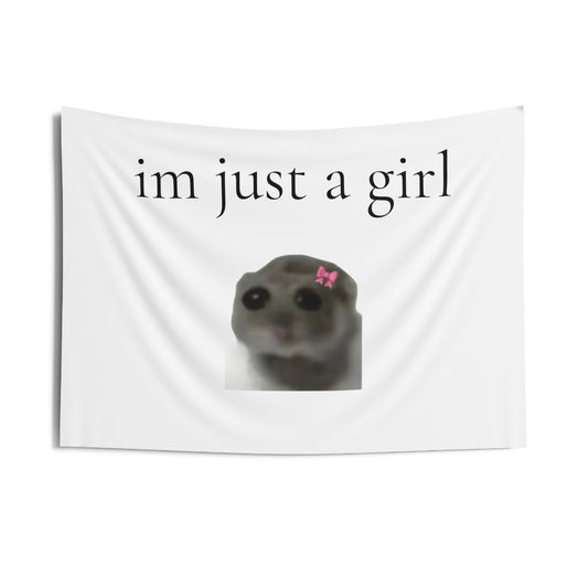 Im just a girl flag